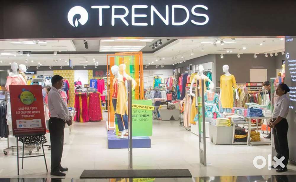 लड़के और लड़कियों की @ TRENDS STORE के लिए जरूरत है ,अप्लाई करे.!!