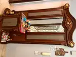 Console cum looking mirror with Cabinet