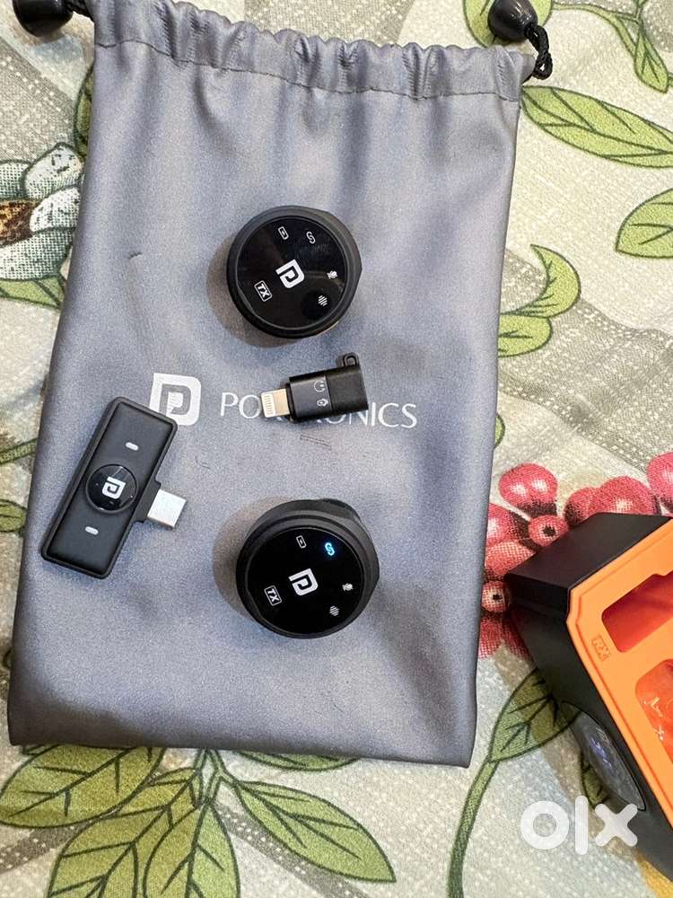 Portronics vlogmate three noise cancellation mic for sale