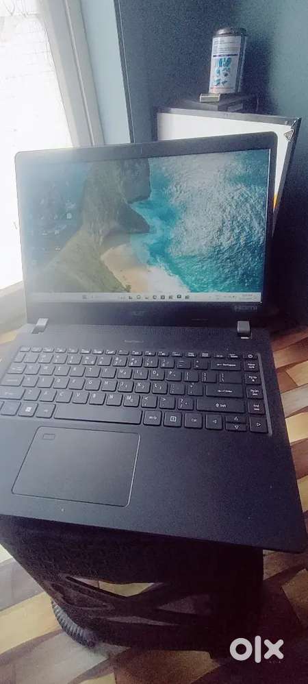 Acer trvalmate laptop fresh condition good working .