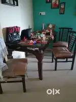 Dining table with chair