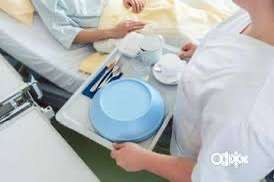 Hospital staff for Supply of food and beverages M/F