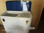 Haier 9.5 kg semi automatic machine