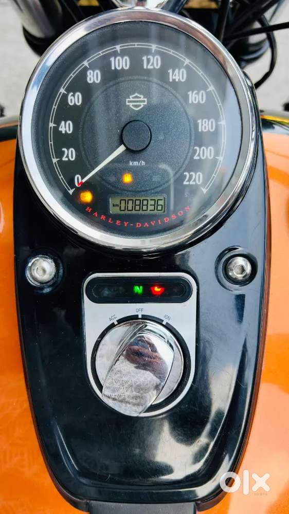 Harley Fat boy 2014 8k Dr driven