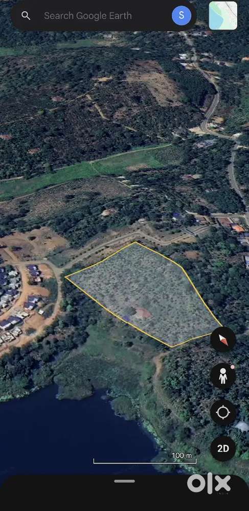 Land with old tiled house