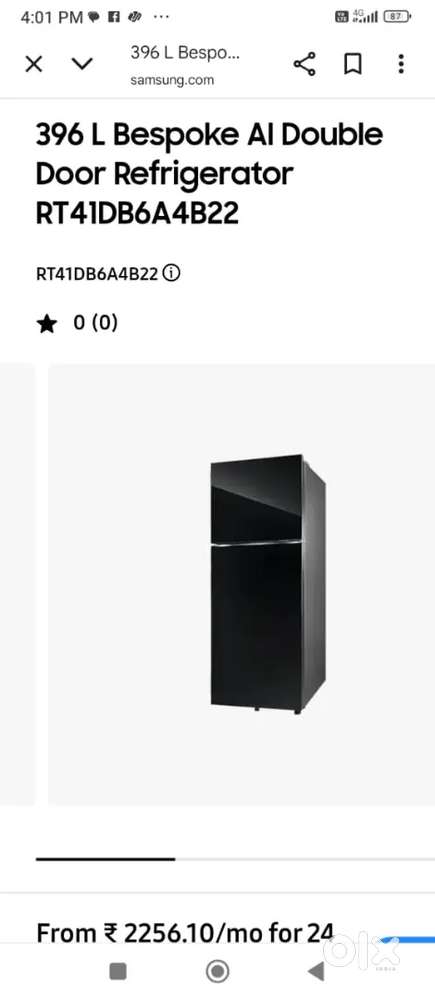 Samsung 396 litre