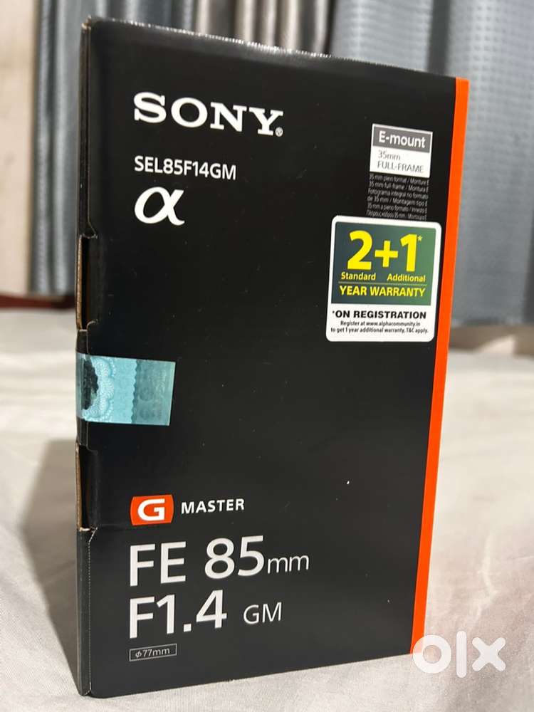 Sony g master 85 1.4 version 1