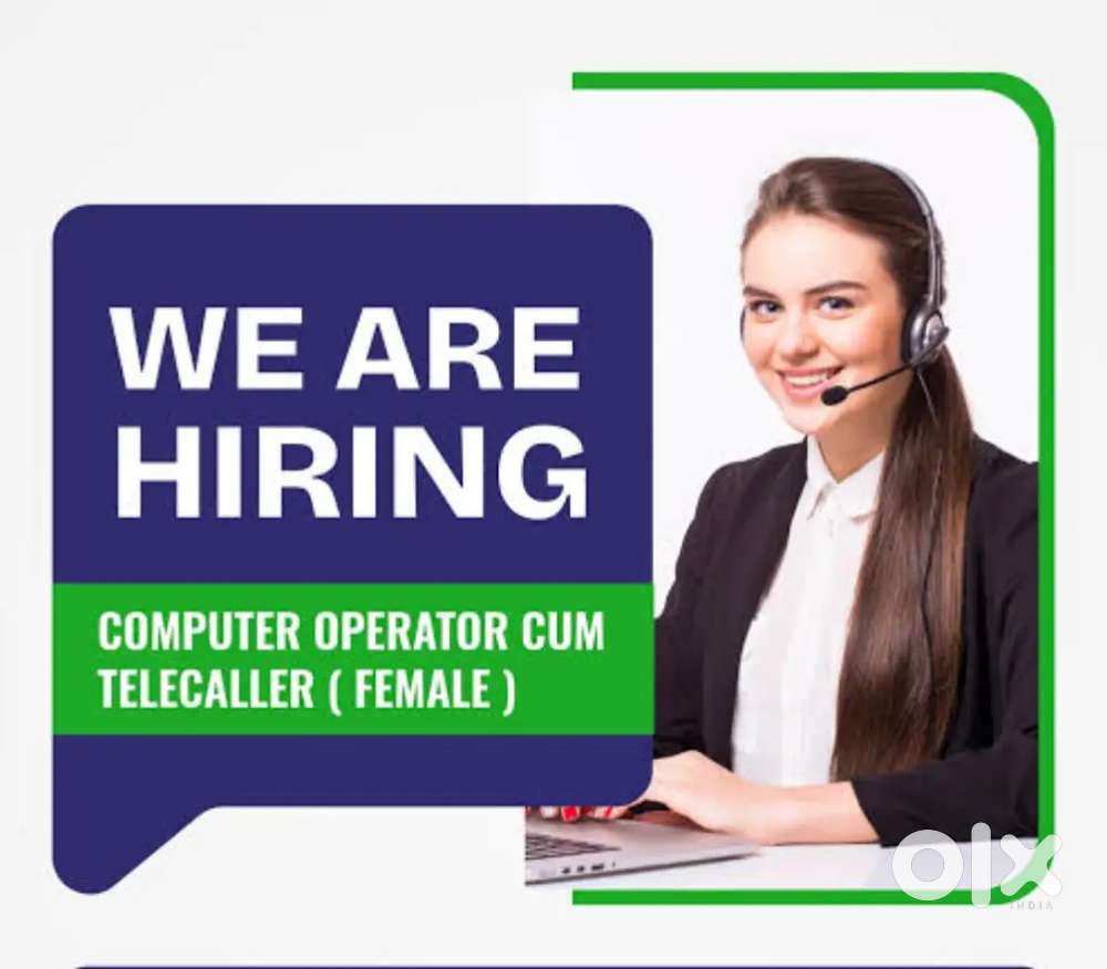 Computer operator cum telecaller