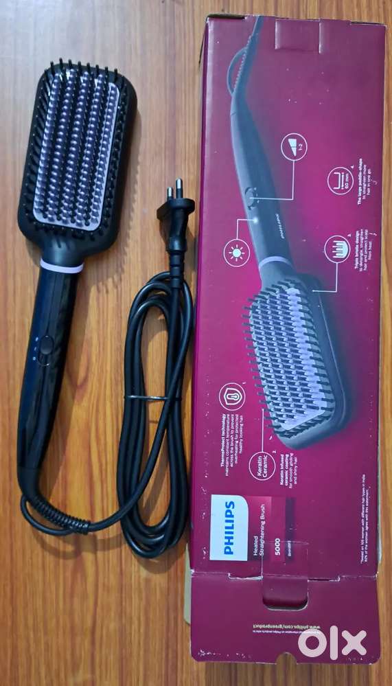 Brand New Philips Hair straightener brush (1 yr warranty)