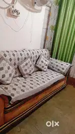 Five seater luxury maharaja sofa