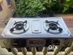 Double burner stove