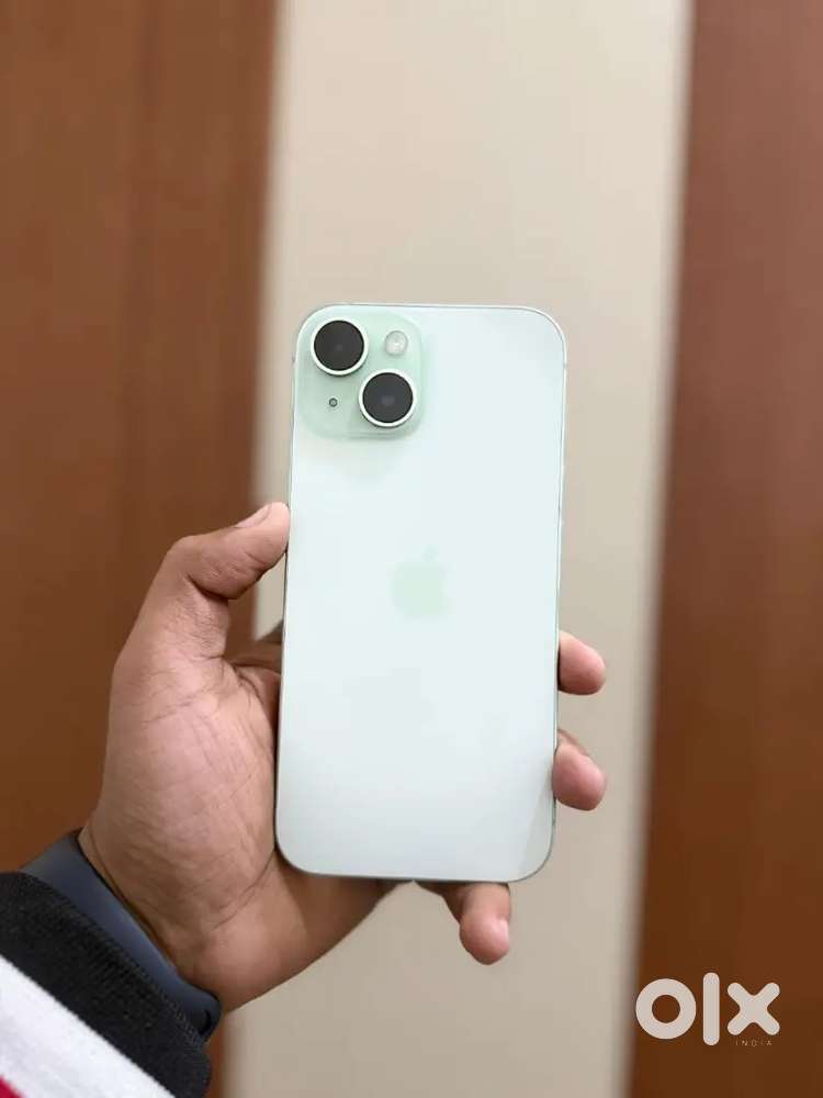 iPhone 15 256GB Green Variant – Full Fresh with Bill & Box–Urgent Sell