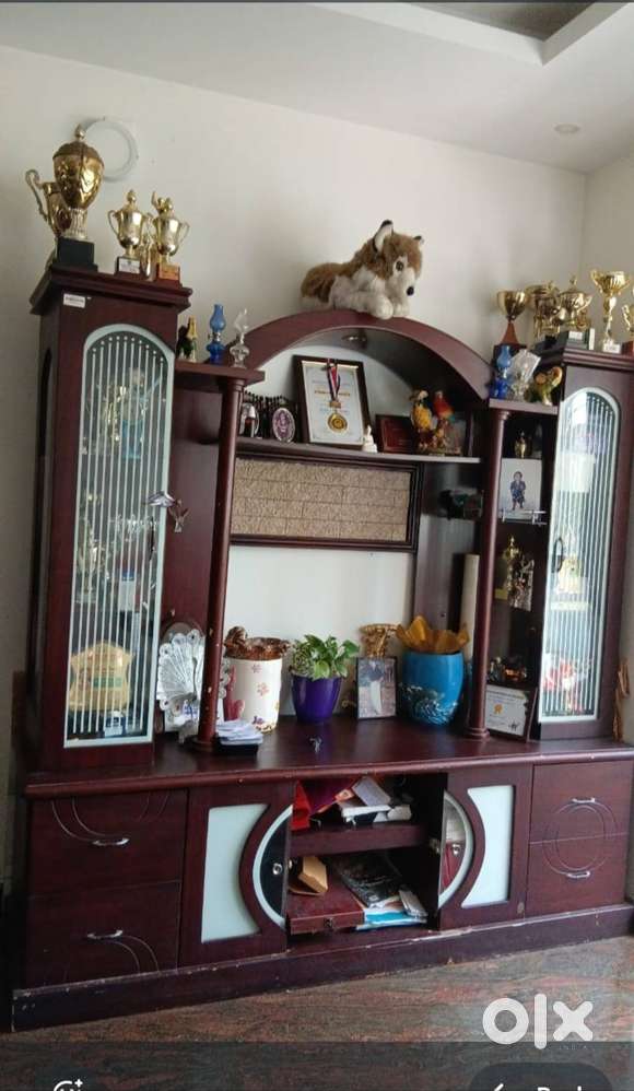 Tv stand with cupboard
