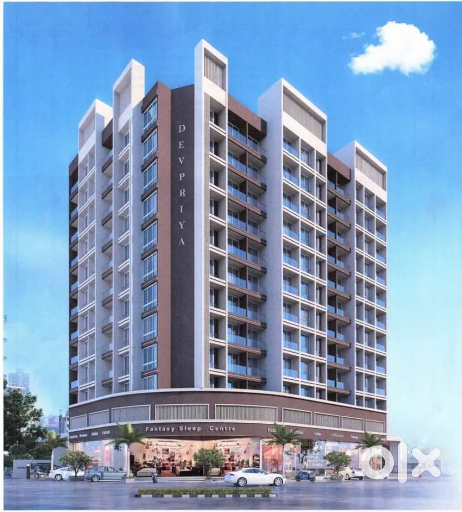 1BHK Flat for Sale Rs,40Lac Dronagiri sec,55 Near Rly Station