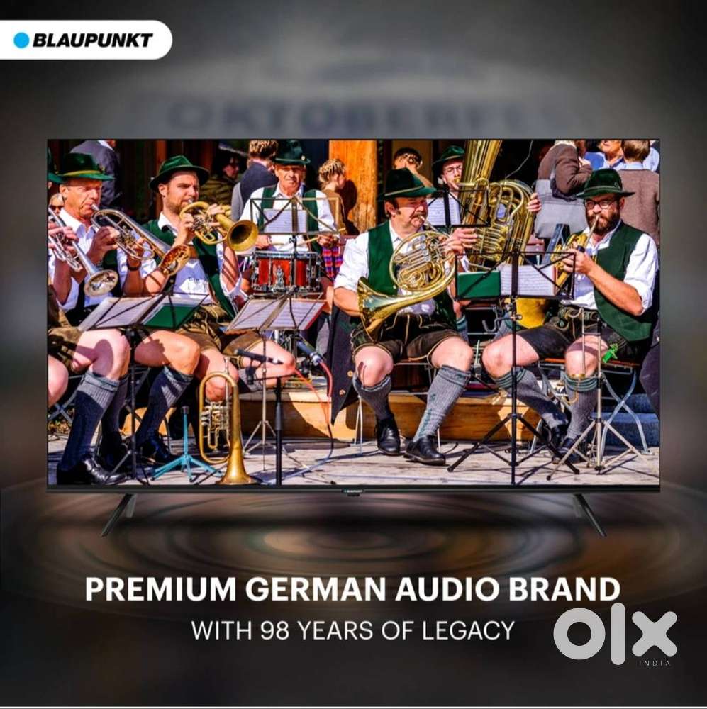 Blaupunkt 55inch 4k ultraHD Android smart TV, 60W cyber sound