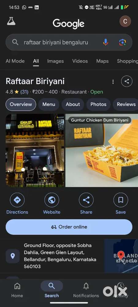 Running Restaurant for Sale – green glen .