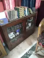 Storage cabinet, a computer table & chair