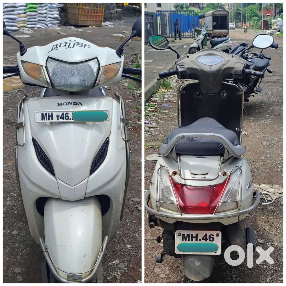 White activa 4g good condition new tyre service done