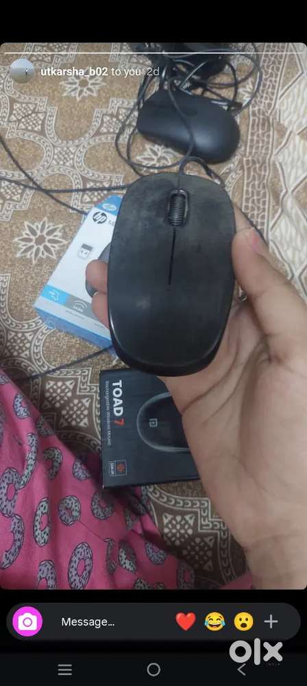 Laptop mouse