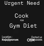 Cooking for gym diet
