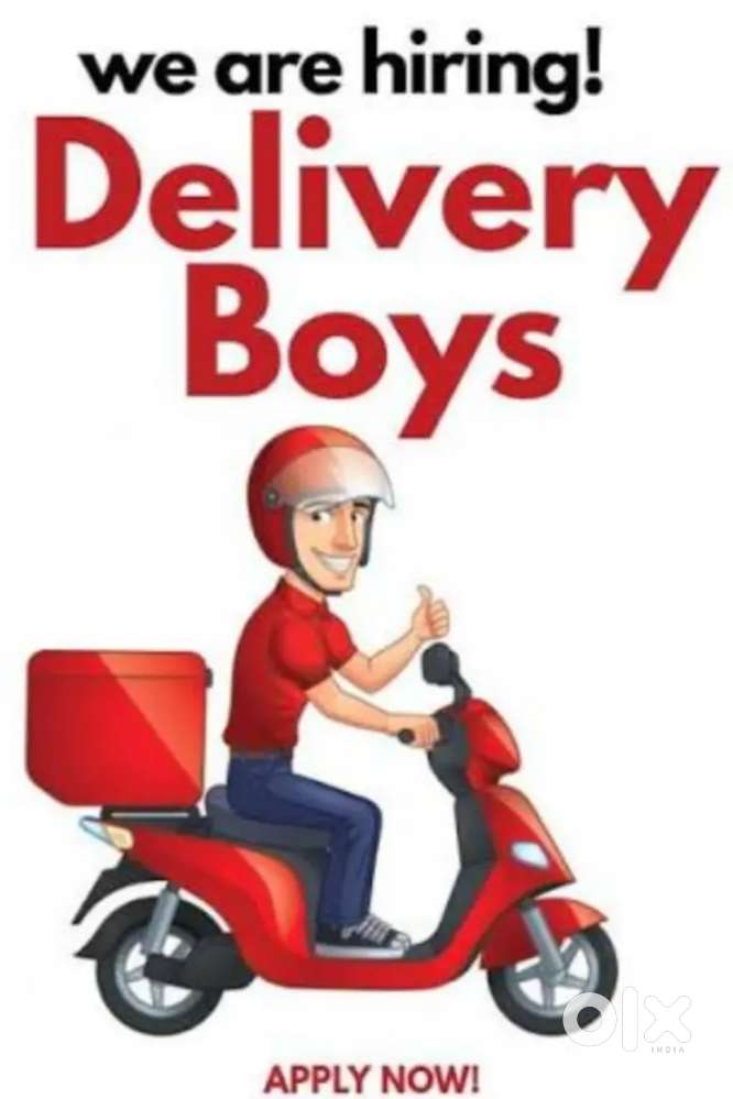 We are hiring delivery boys