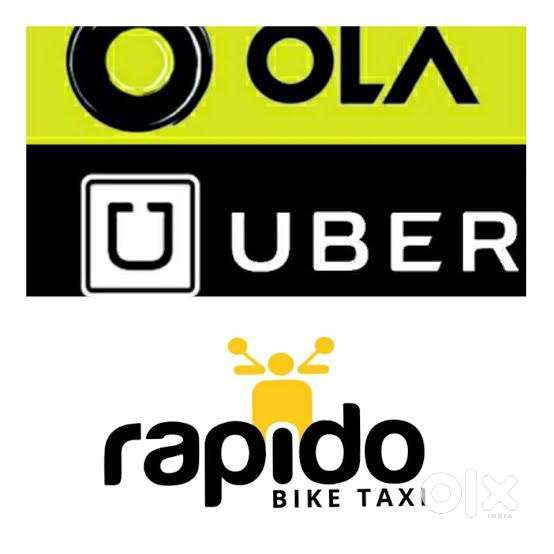Car on rent OLA, UBER, RAPIDO AND INDRIVE