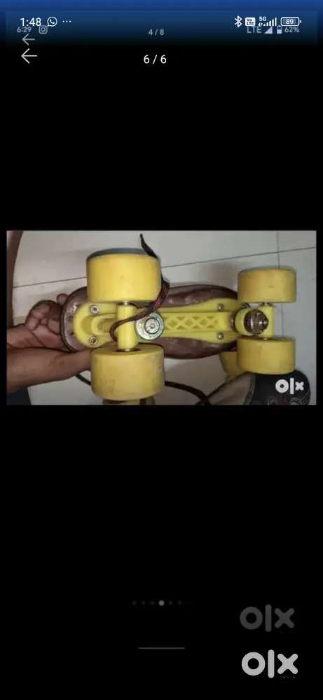 Viva skates with poison wheels (original)