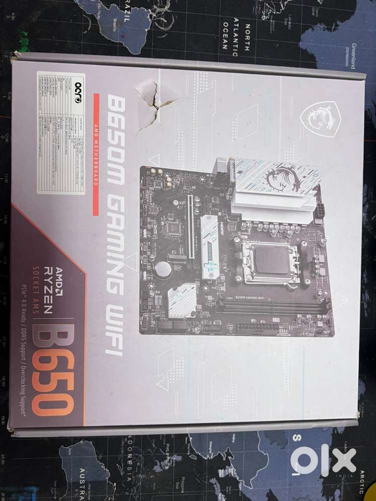 MSI B650M Gaming wifi motherboard amd