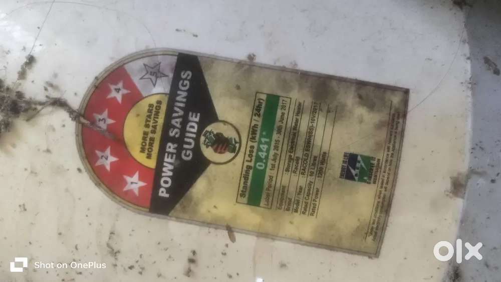 10 ltr 3200 W Water heater & one Ac full sett for sale