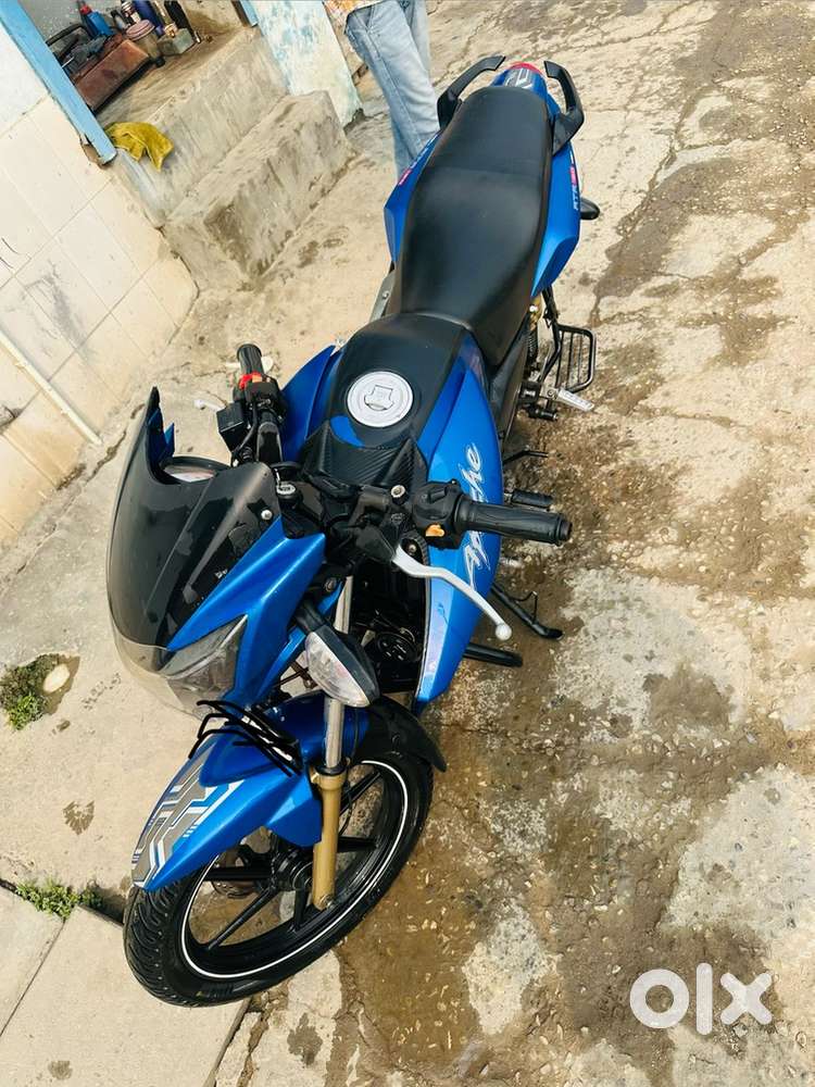 Apache 180 blue colour