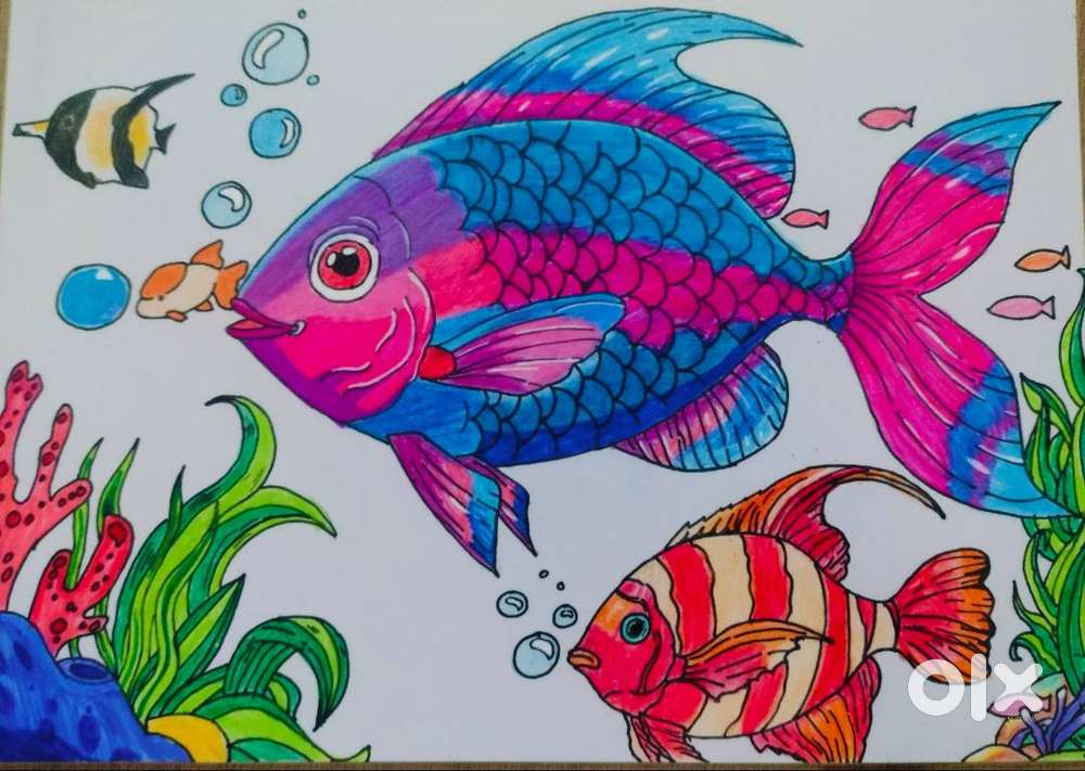 Drawing of fish