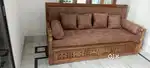 Brand New Woiden Sofa Cumbed
