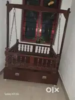 Wood Baby Swing Cradle Crib for Newborns - HAND MADE
