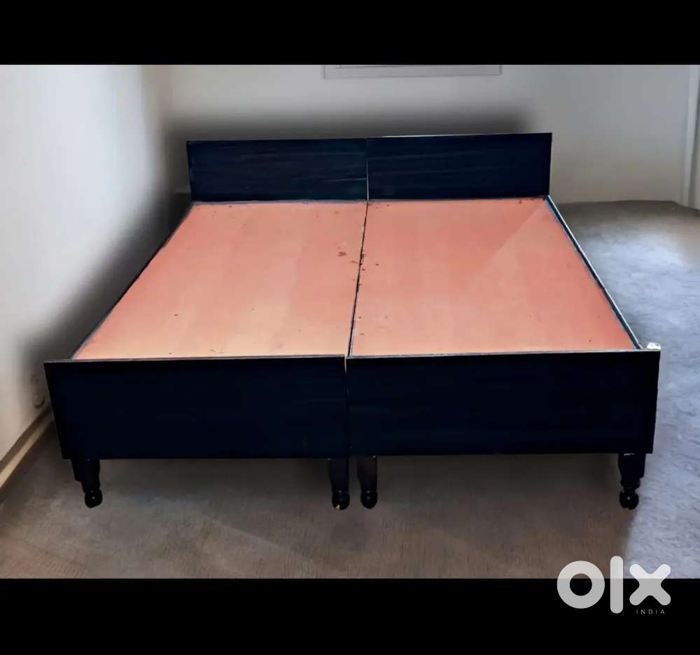 Brand new double bed without box storage mundaka