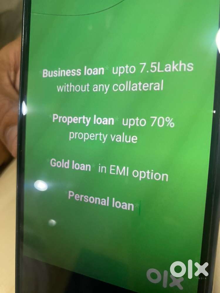 Personal loan ,budiness loan and proper loan