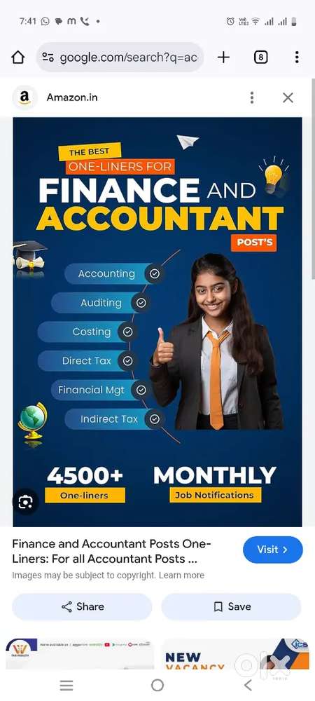 Want Accountant