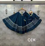 Navratri special Roman silk chaniya Choli