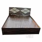 Super discount buy new double bed with box -5990/- EMI available