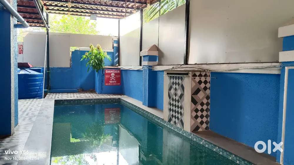 4 BHK bungalow with swimming pool for rent agreement