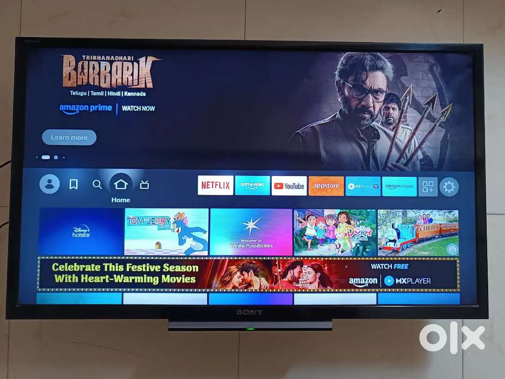 Sony old tv with fire stick