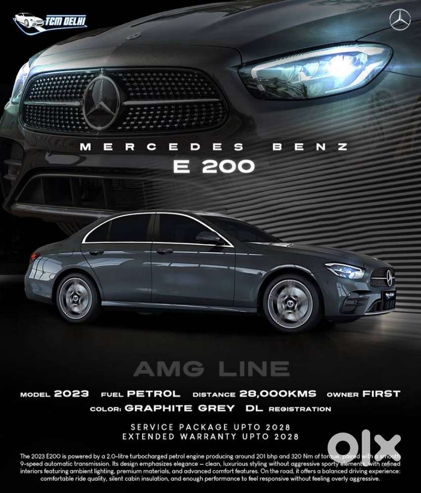 Mercedes-Benz E-Class E 200, 2023, Petrol