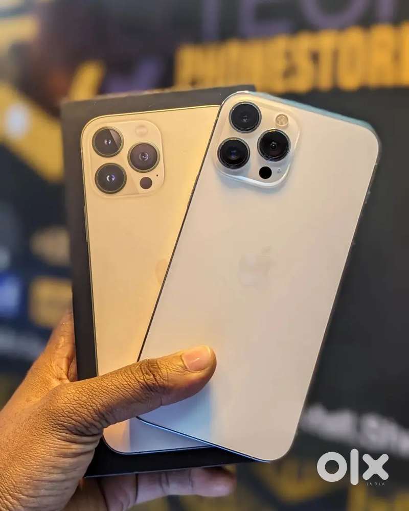 Selling my 4 months old I phone 13pr in blue colour/.Need urgent money