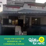 3BHK HOUSE FOR LEASE FOR COMMERCIAL OR RESIDENTIAL PURPOSES FOR 16LAKH