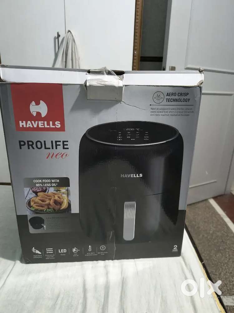 Brand new Havells Prolife Neo Air Fryer (4.5L) for sale!