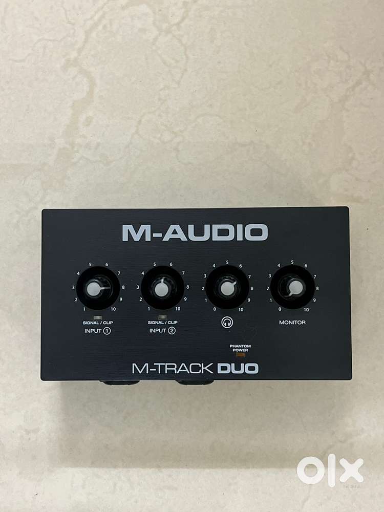 M Audio DUO Dual Channel Audio Interface 3 Years Old