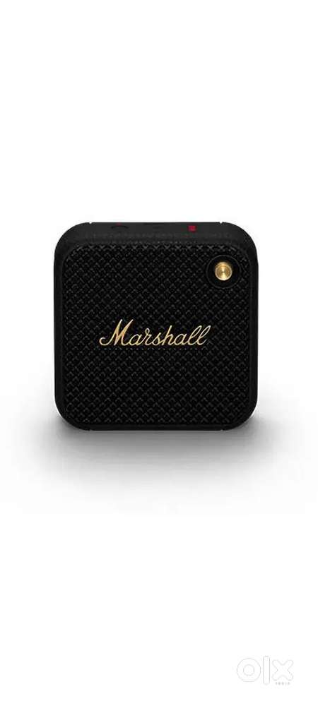 (Sealed Pack) Marshall Willen 1 Black and Brass Speaker for sale
