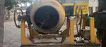 Concrete mixture and Hydrolic cement block machine with trolley
