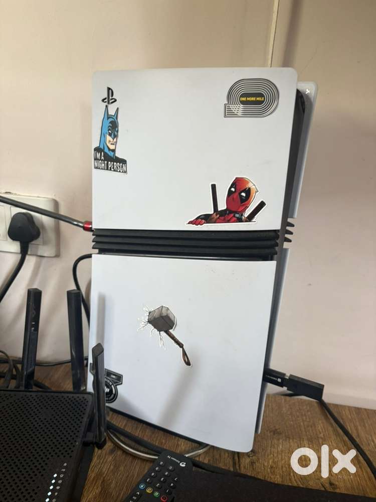 Ps5 pro with two controllers