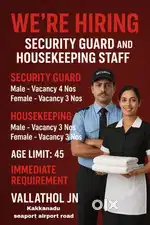 Security guard and housekeeping