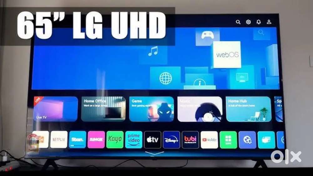 LG webOS 65 4k Q-LED TV